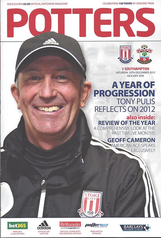 Stoke City FC v Southampton FC